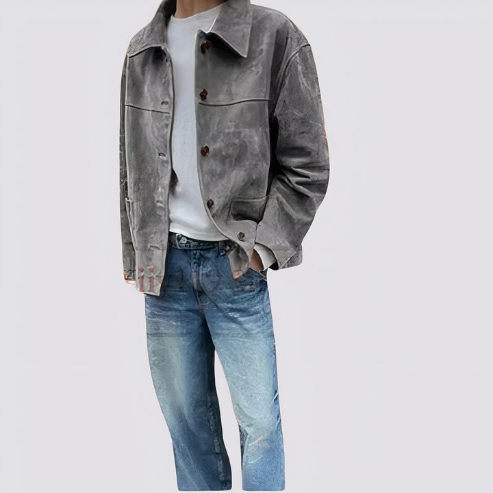 Ejner | Stilig Suede Jakke