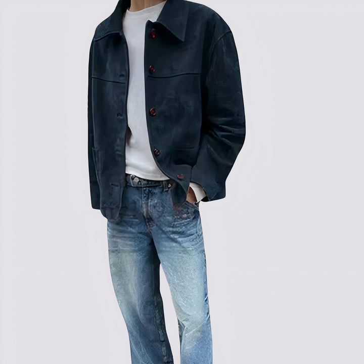 Ejner | Stilig Suede Jakke