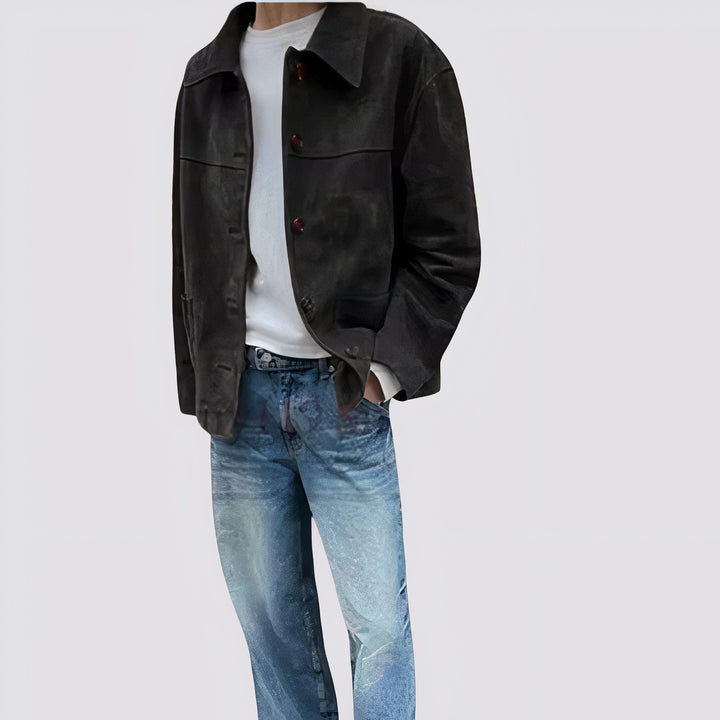 Ejner | Stilig Suede Jakke