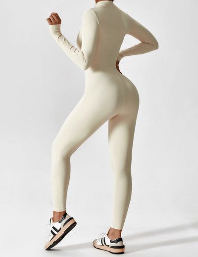 Helga | Stilfuld Premium Zip-Up Bodysuit