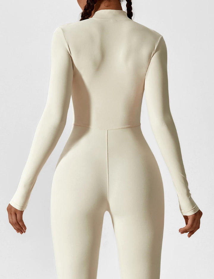 Helga | Stilfuld Premium Zip-Up Bodysuit