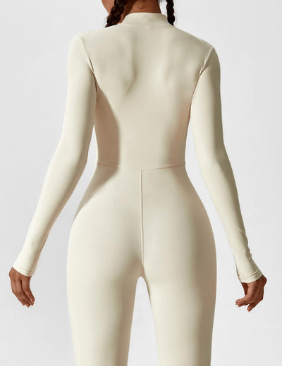 Helga | Stilfuld Premium Zip-Up Bodysuit