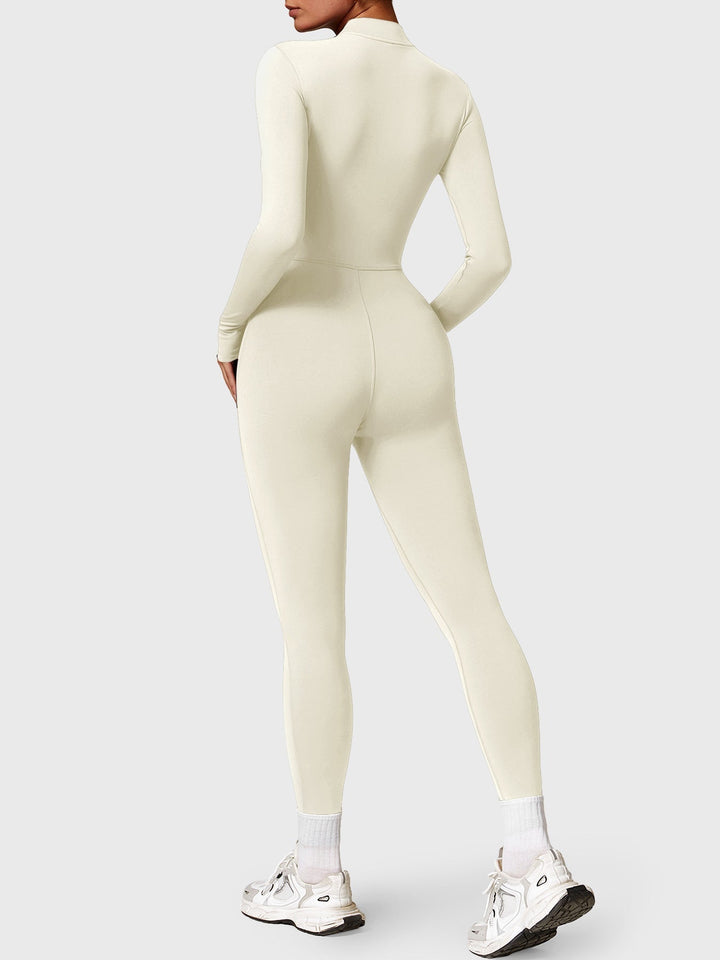 Helga | Stilfuld Premium Zip-Up Bodysuit