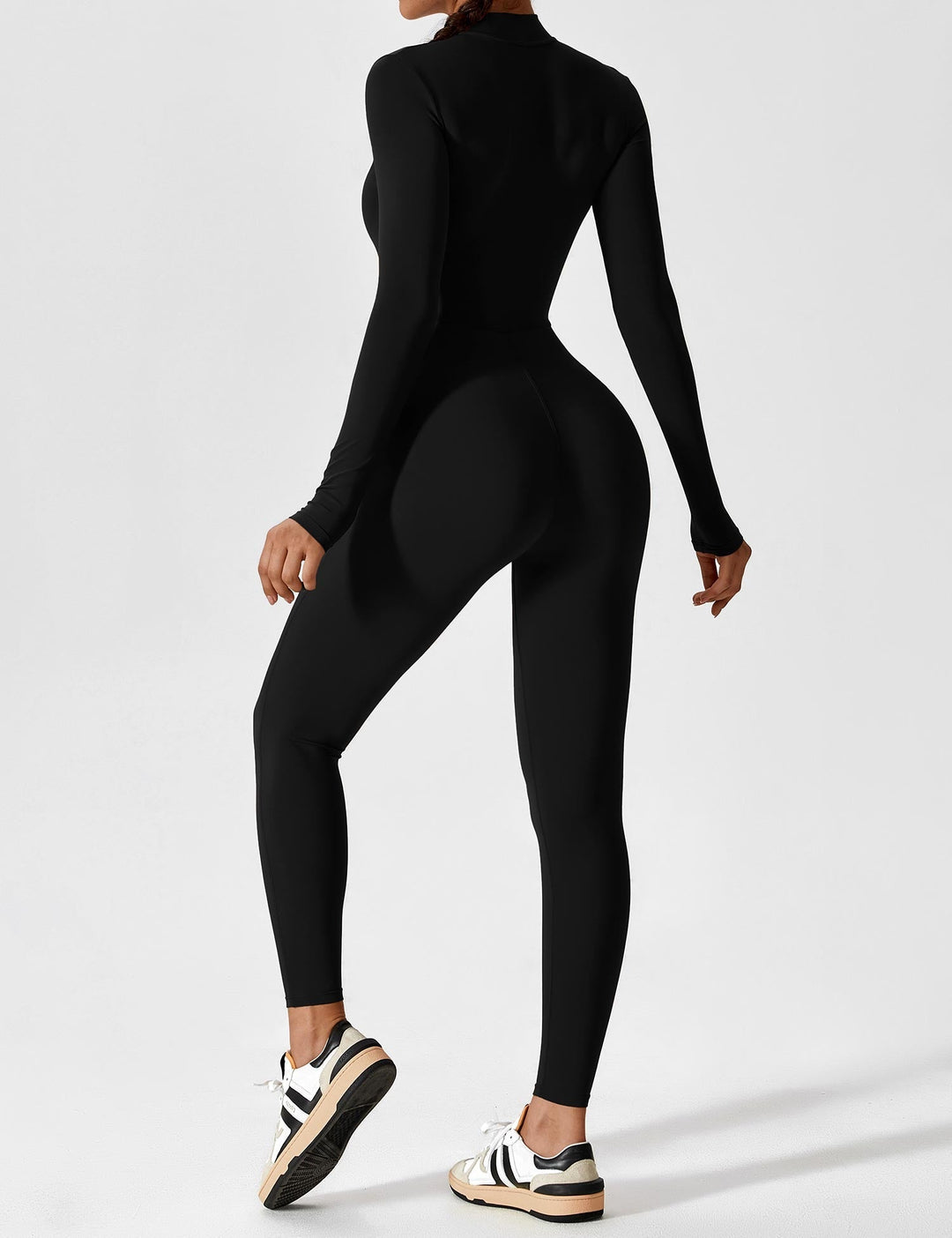 Helga | Stilfuld Premium Zip-Up Bodysuit