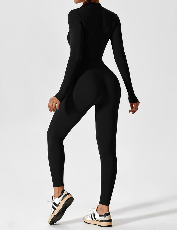 Helga | Stilfuld Premium Zip-Up Bodysuit