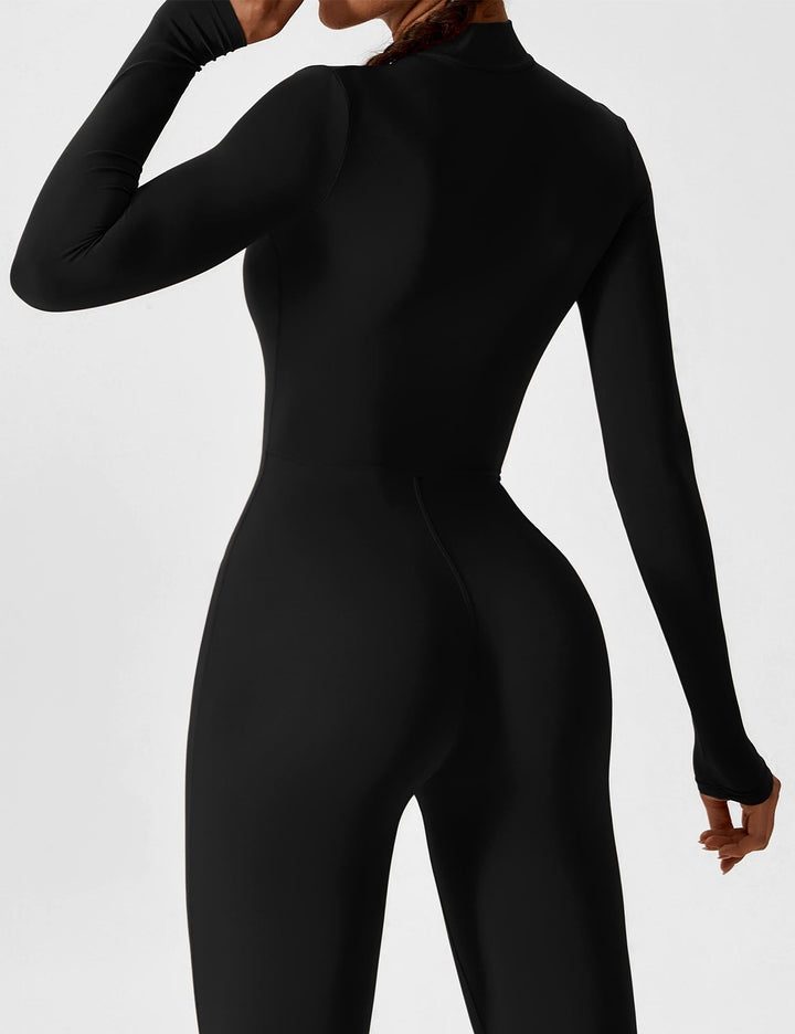 Helga | Stilfuld Premium Zip-Up Bodysuit