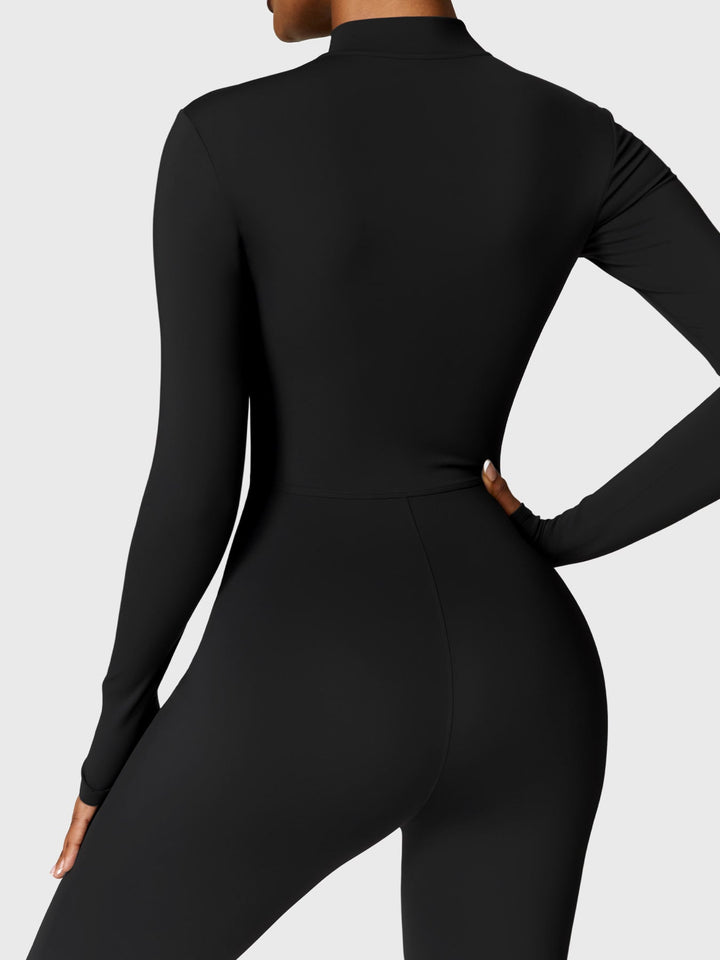 Helga | Stilfuld Premium Zip-Up Bodysuit
