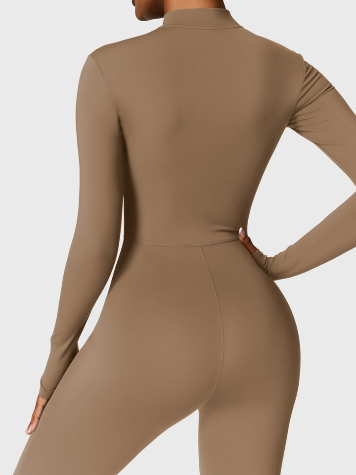Helga | Stilfuld Premium Zip-Up Bodysuit