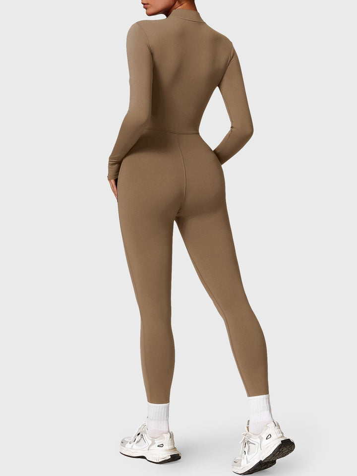 Helga | Stilfuld Premium Zip-Up Bodysuit