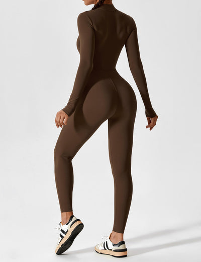 Helga | Stilfuld Premium Zip-Up Bodysuit