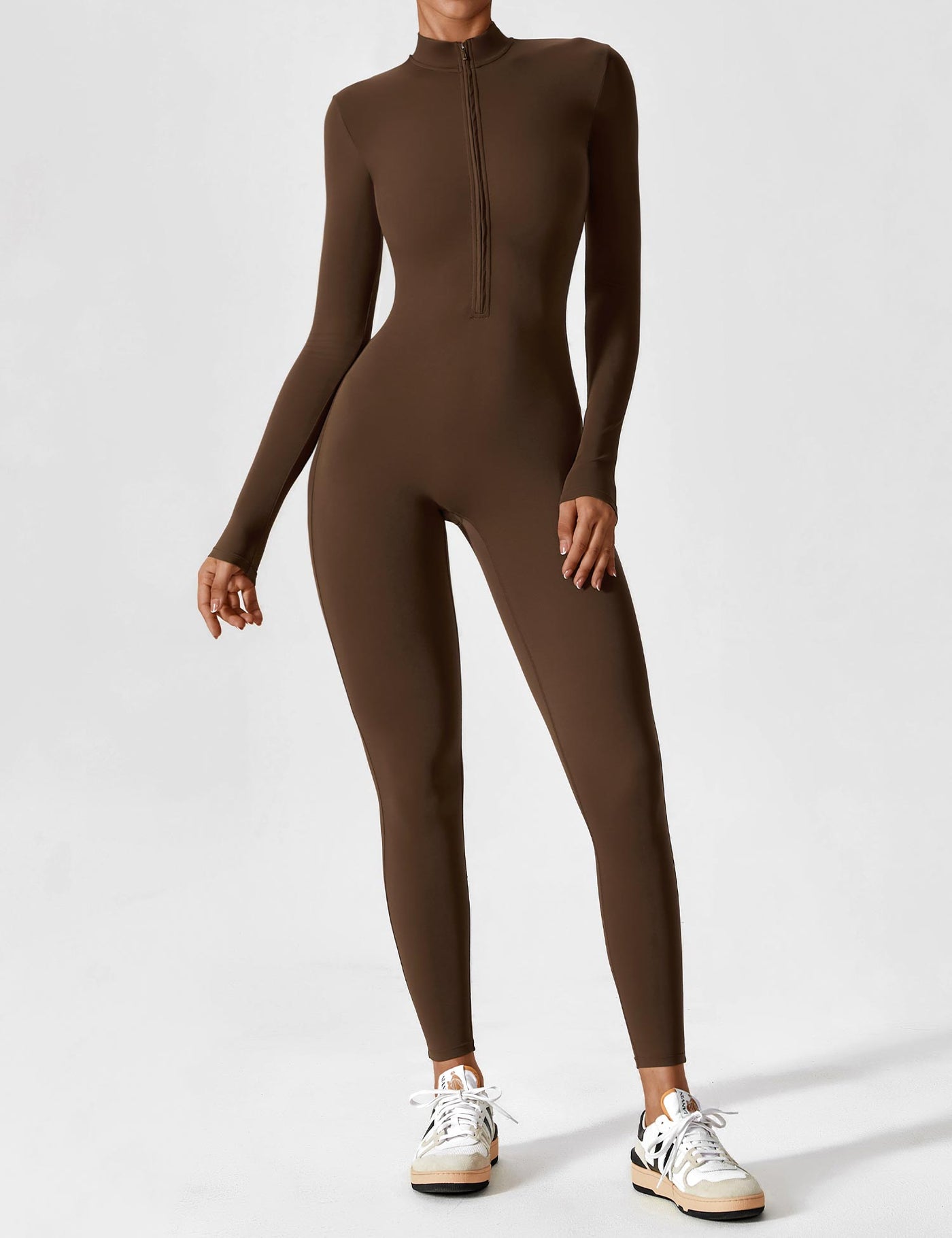 Helga | Stilfuld Premium Zip-Up Bodysuit