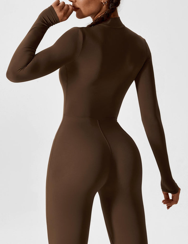 Helga | Stilfuld Premium Zip-Up Bodysuit
