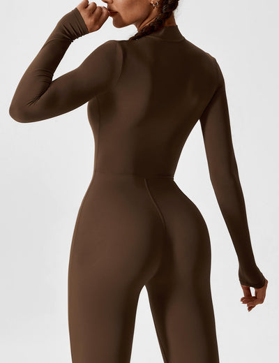 Helga | Stilfuld Premium Zip-Up Bodysuit
