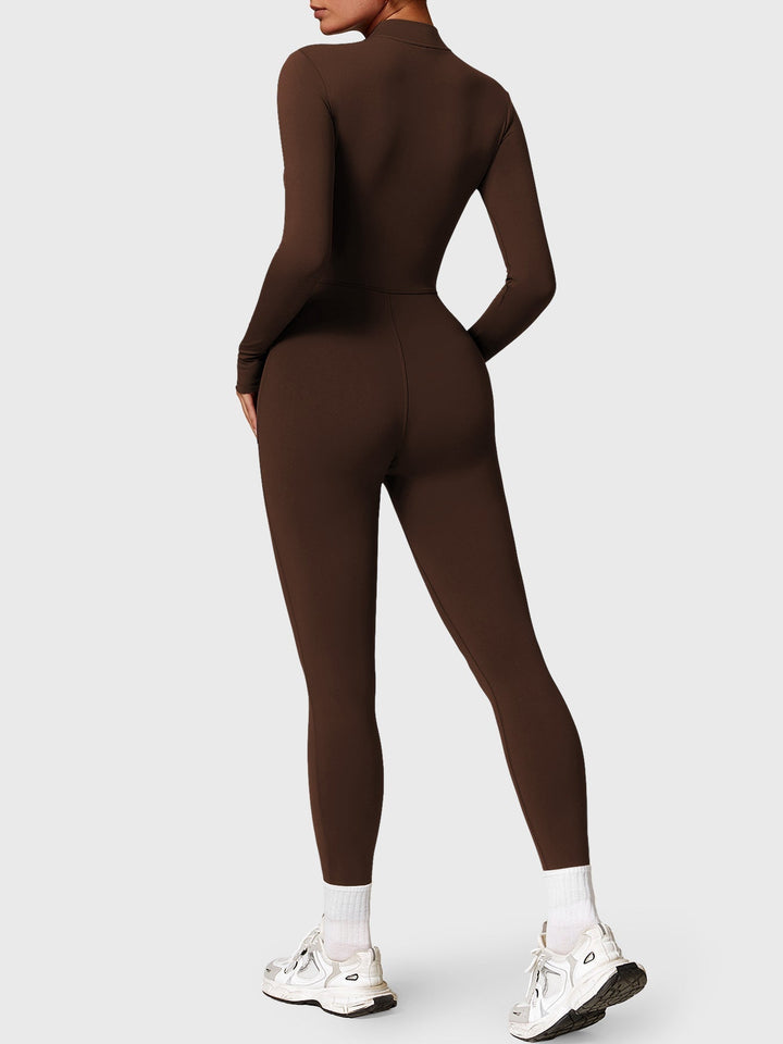Helga | Stilfuld Premium Zip-Up Bodysuit
