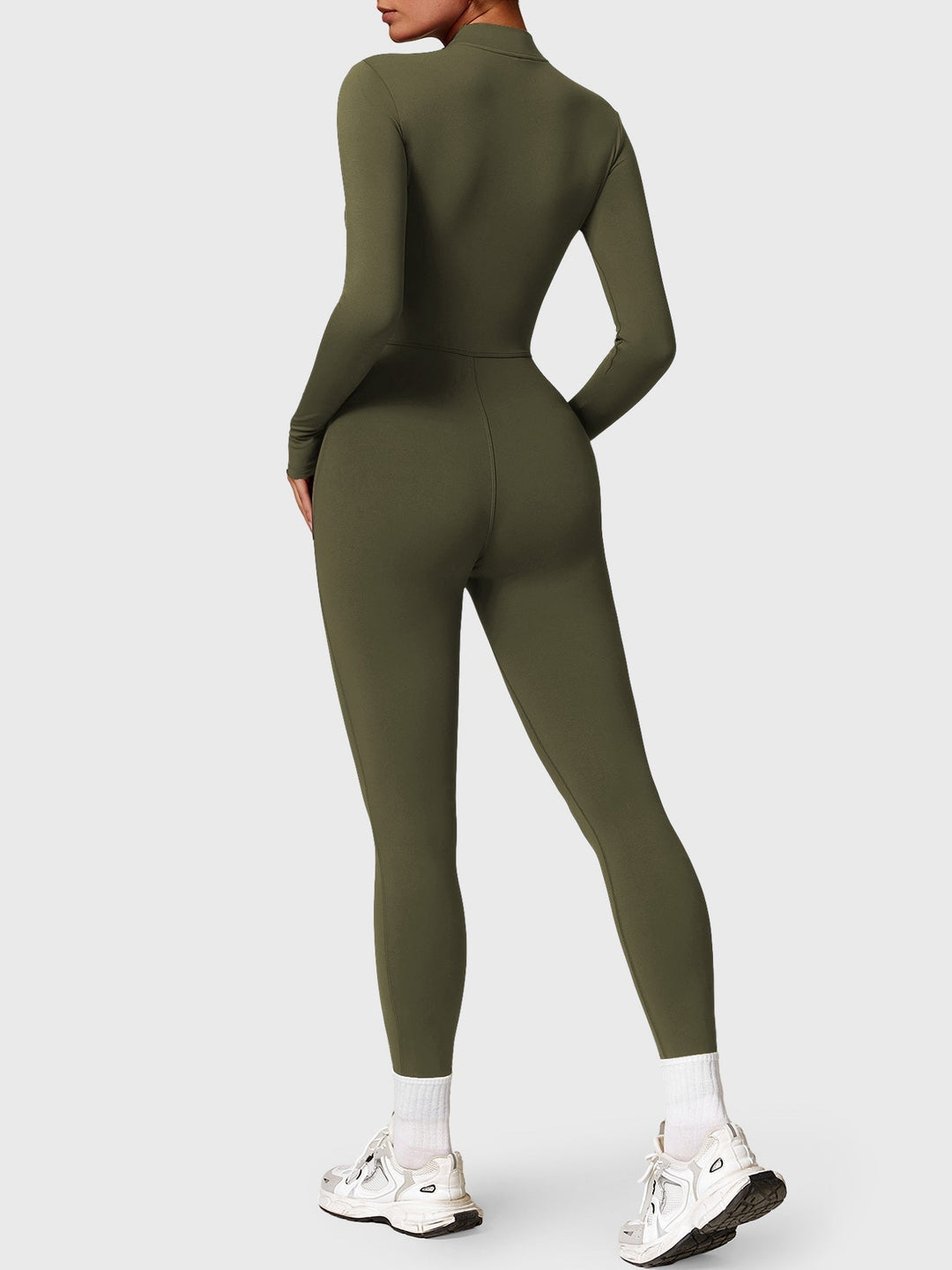 Helga | Stilfuld Premium Zip-Up Bodysuit