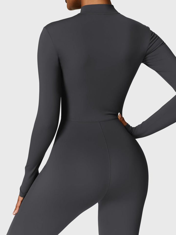 Helga | Stilfuld Premium Zip-Up Bodysuit
