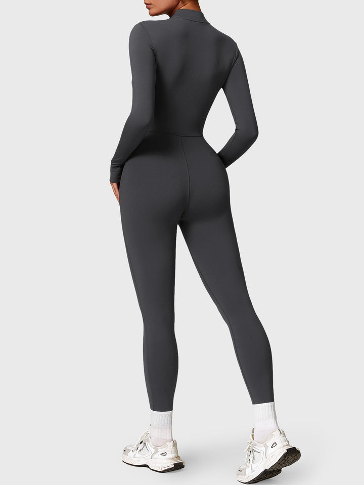 Helga | Stilfuld Premium Zip-Up Bodysuit
