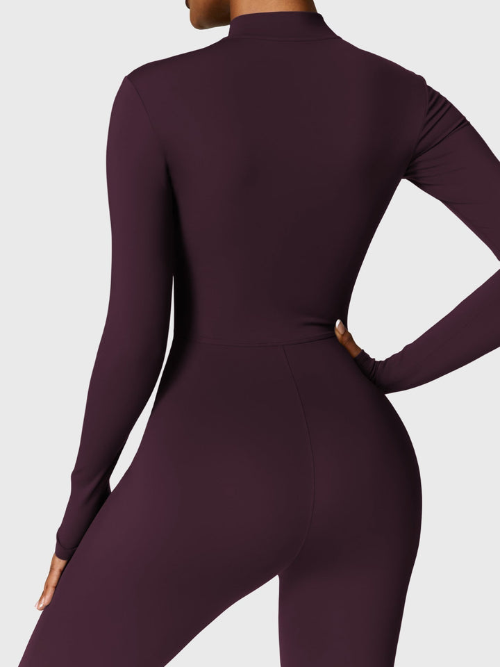 Helga | Stilfuld Premium Zip-Up Bodysuit