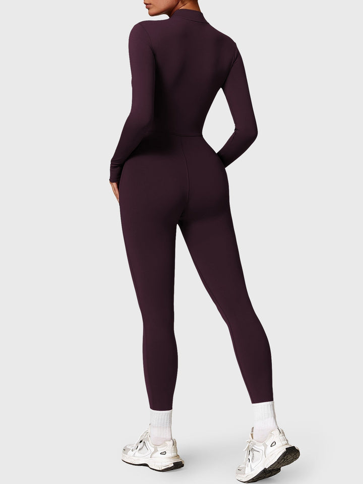 Helga | Stilfuld Premium Zip-Up Bodysuit