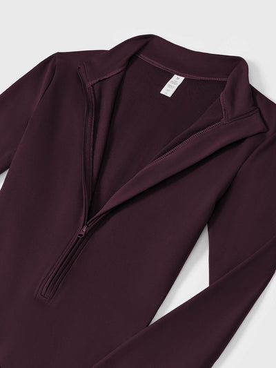 Helga | Stilfuld Premium Zip-Up Bodysuit