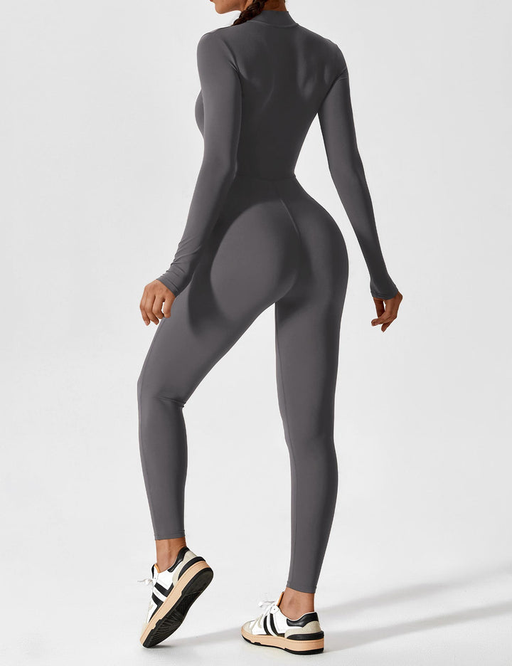 Helga | Stilfuld Premium Zip-Up Bodysuit