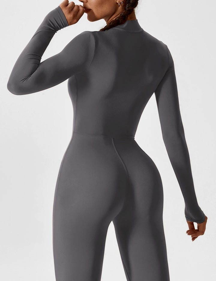 Helga | Stilfuld Premium Zip-Up Bodysuit