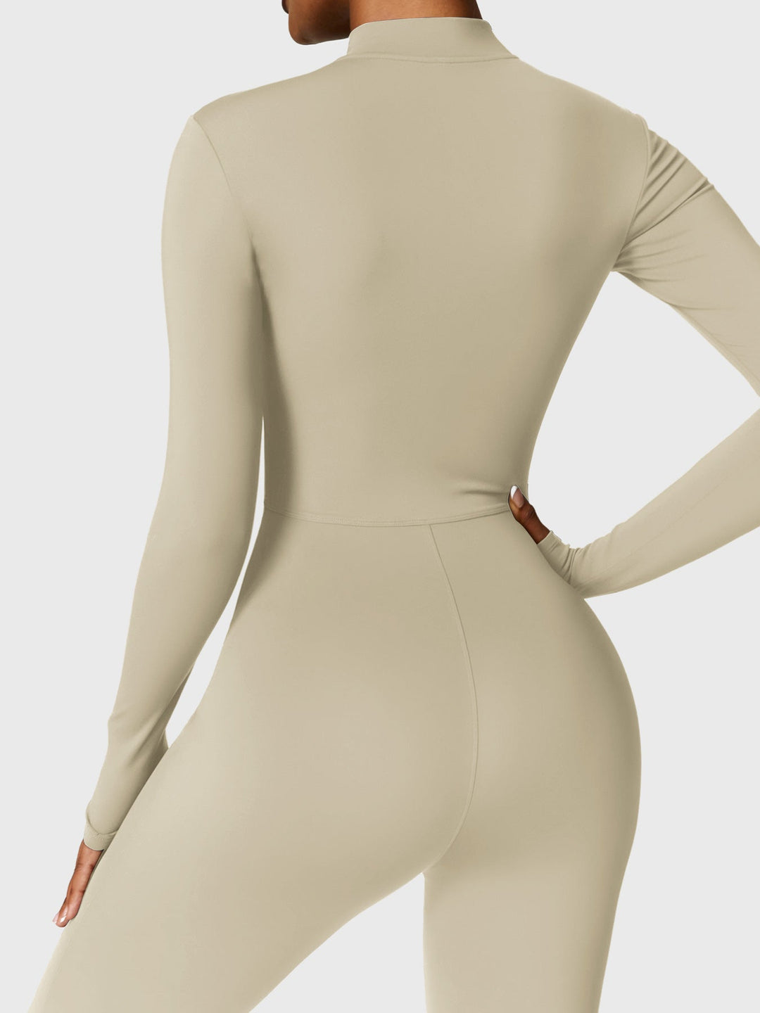 Helga | Stilfuld Premium Zip-Up Bodysuit