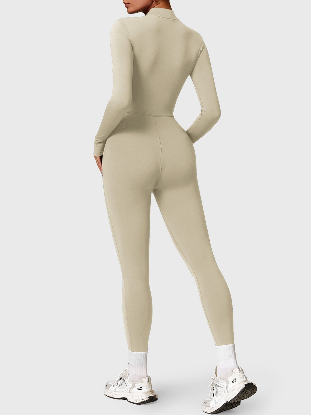 Helga | Stilfuld Premium Zip-Up Bodysuit