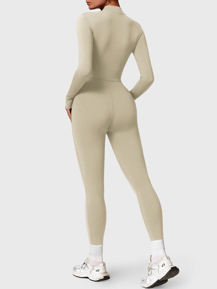 Helga | Stilfuld Premium Zip-Up Bodysuit