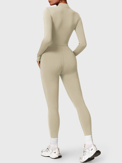 Helga | Stilfuld Premium Zip-Up Bodysuit