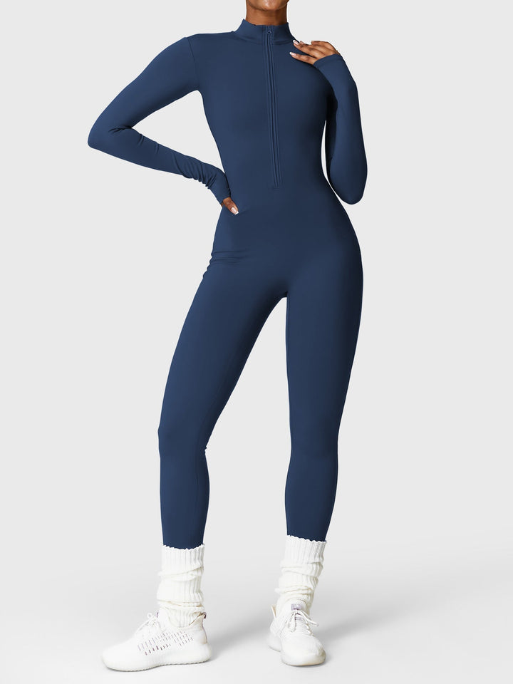 Helga | Stilfuld Premium Zip-Up Bodysuit