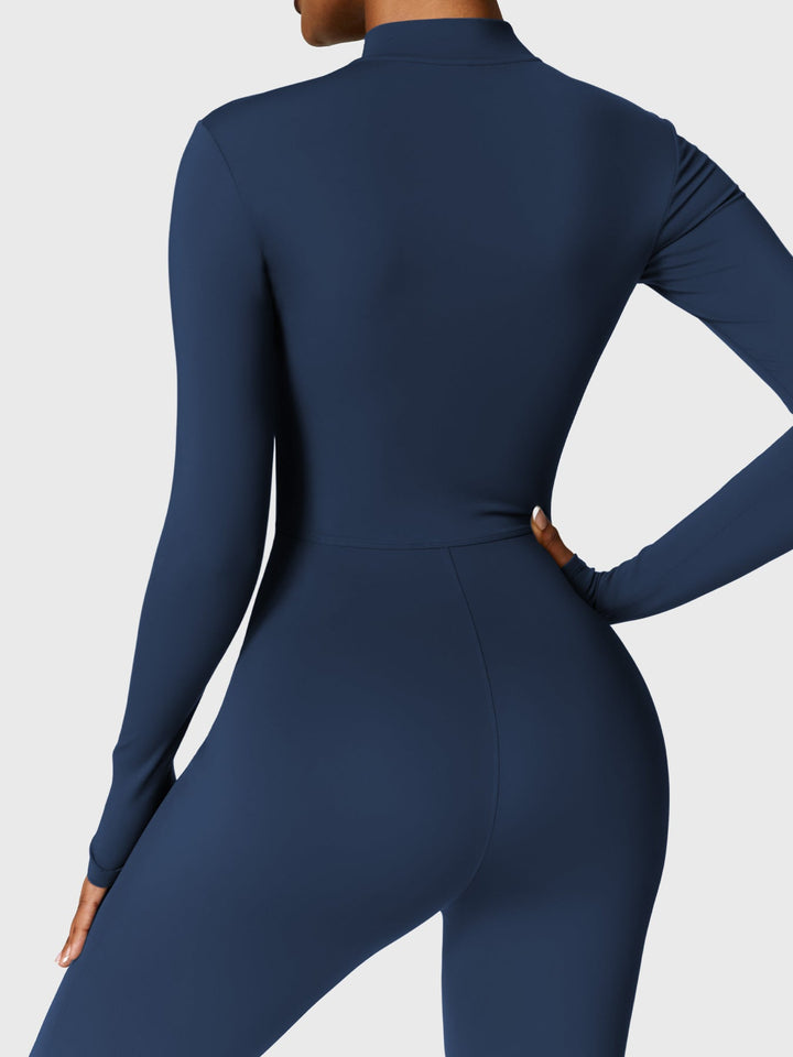 Helga | Stilfuld Premium Zip-Up Bodysuit