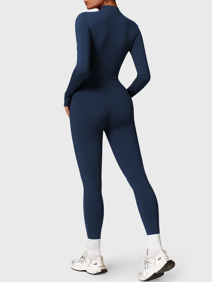 Helga | Stilfuld Premium Zip-Up Bodysuit
