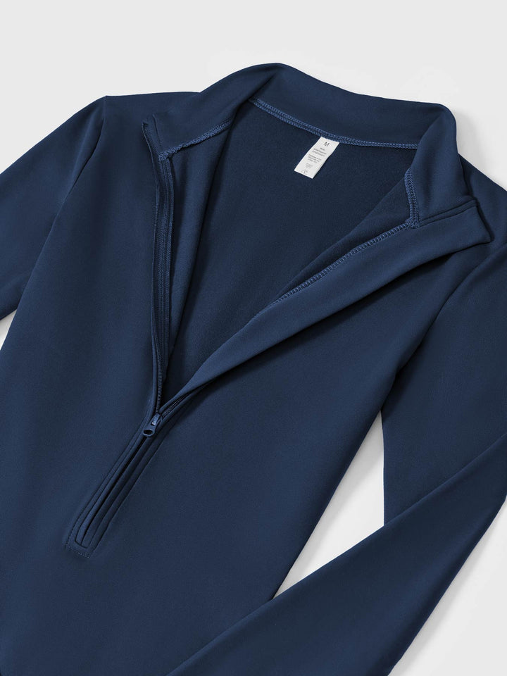Helga | Stilfuld Premium Zip-Up Bodysuit
